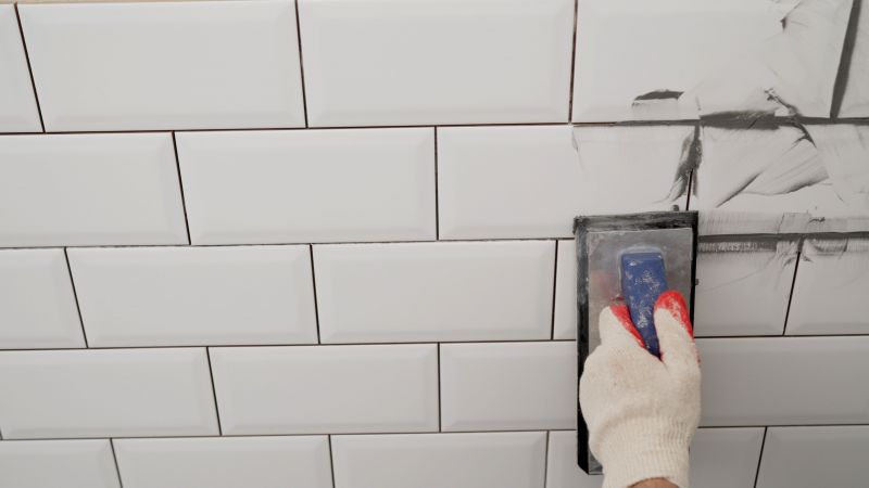 Grout Repair Work